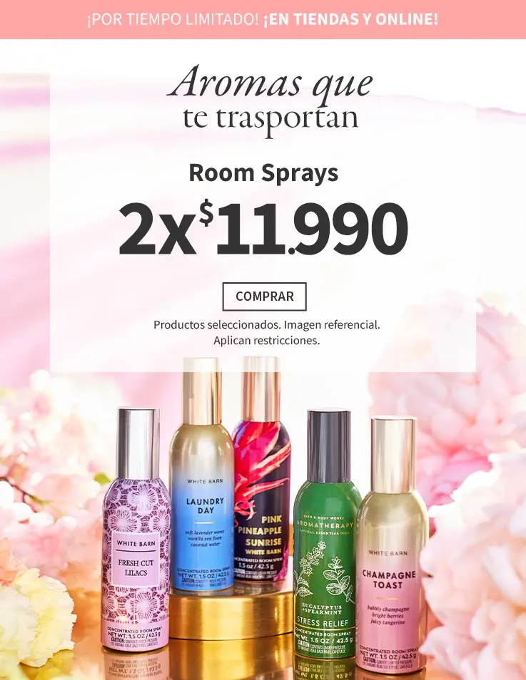 Aromas que te trasportan